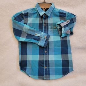 Boy's button-down casual shirt